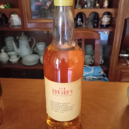 Sir Edwards Scotch Whisky vintage sealed like new