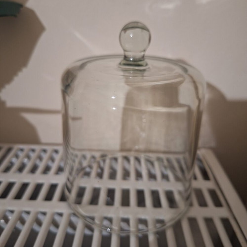 Glass Decoration Bell Jar like new, thick glass