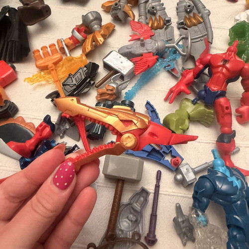 Hasbro Marvel superhero toys used, job lot 2014