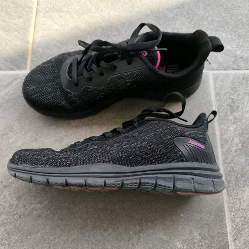 Admiral women's athletic shoes like new, size 39, black pink