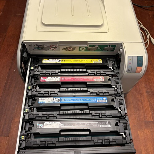 Hewlett Packard CP1215 Color LaserJet Printer used