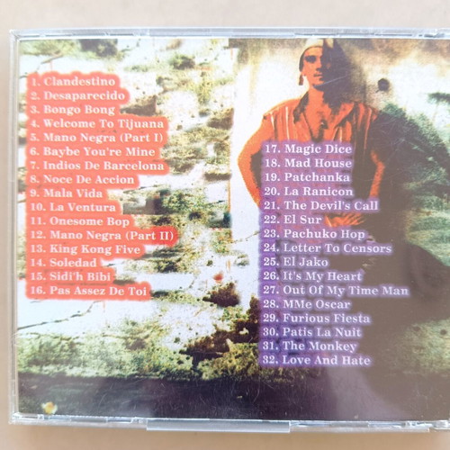 Manu Chao Mano Negra CD like new, rock