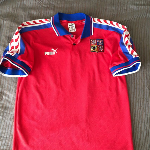 Czech Republic 1996/98 Away Football Shirt like new, size M