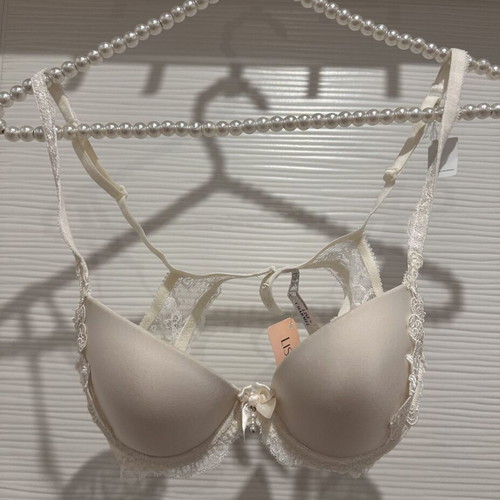 Lise Charmel Antigel bra with Swarovski crystals new, beige EU75A
