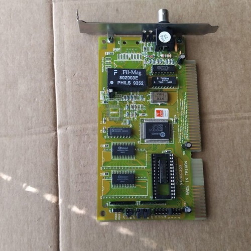 UMC UM9003FC WH2000C2 VER:C203 16-bit ISA Network Adapter Card like new
