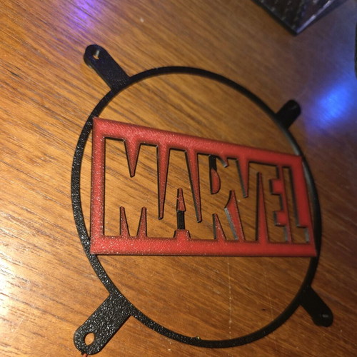 Super heroes 120 mm fan cover like new, 1 piece