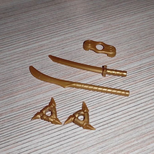 Lego Ninjago parts used for figures or custom builds