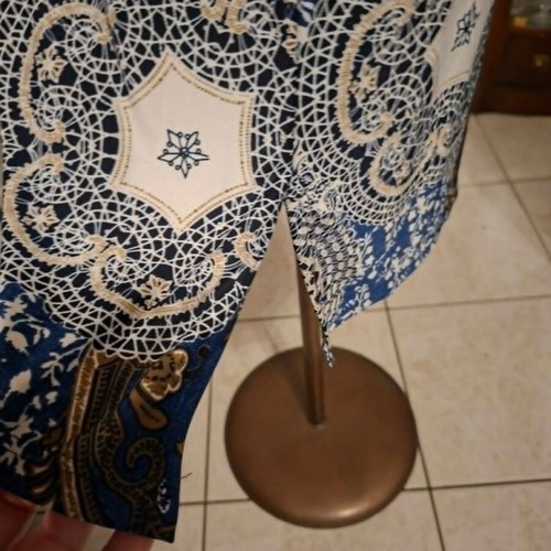 Benissimo summer dress size S, blue multicolor