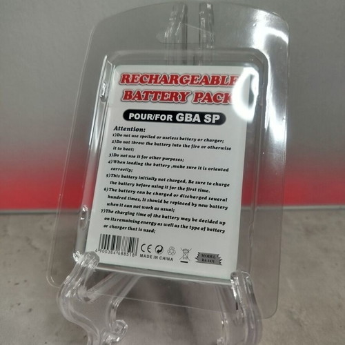 Gameboy Advance SP Battery 850mAh Li-lon new