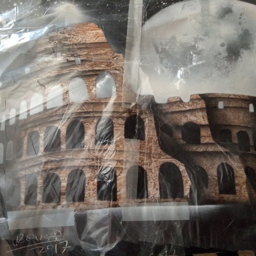 Colosseum Rome 2017 painting new, 50x35 cm