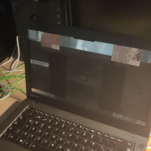 Lenovo Thinkpad used without screen, hard drive, and RAM