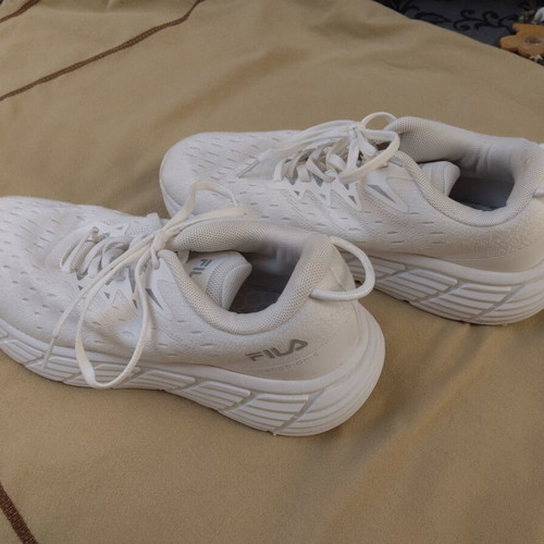 Fila Nanobionic Memory Foam women's white sneakers, size 40