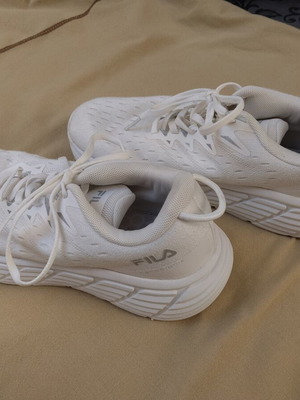 Fila Nanobionic Memory Foam women's white sneakers, size 40