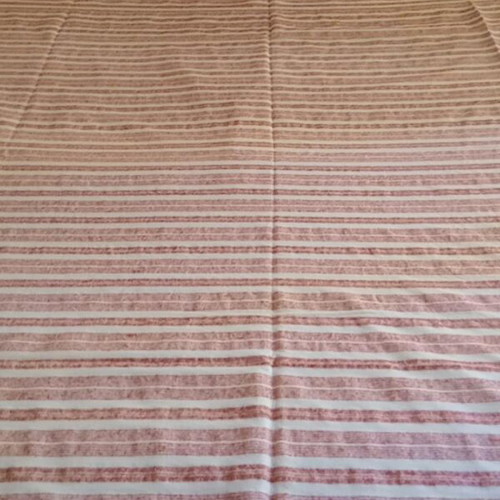 Woven blanket terracotta like new 1.60×2.15