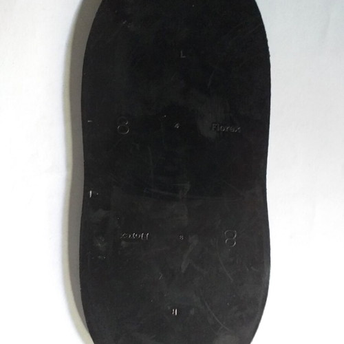 Elephant double soles 1950s, hard rubber 9mm, intact