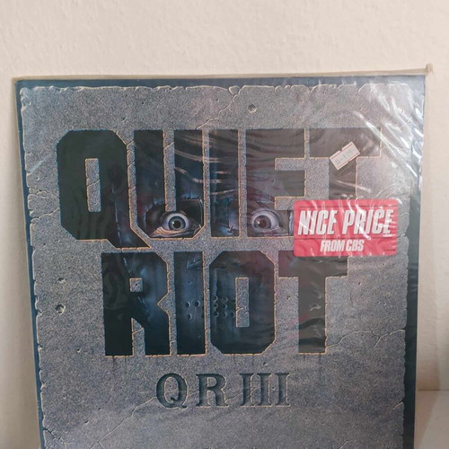 Quiet Riot QR III LP near mint, metal, 1986, made in Holland