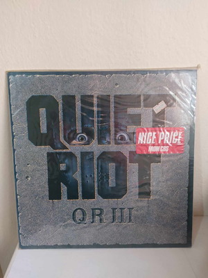 Quiet Riot QR III LP near mint, metal, 1986, made in Holland