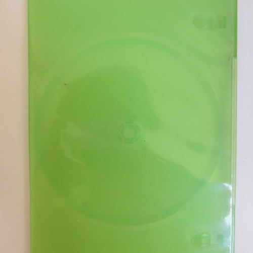 CD/DVD slim case green clamshell like new