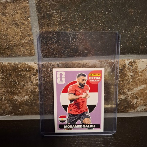 Mohamed Salah Extra Sticker FIFA World Cup 2026 Purple Edition καινούργιο