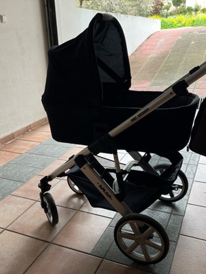 Abc Design Salsa 4 Blue 3-in-1 stroller used