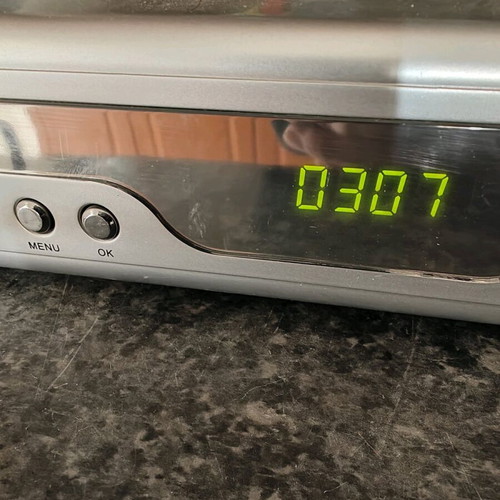 Heacker satellite receiver used