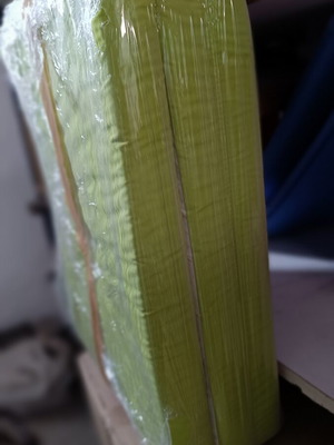 Folding Baby Mattress like new, green color