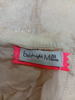 Thin blouse size M used, beige