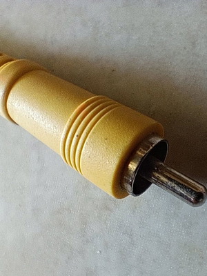 Coaxial cable 75ohm like new, 1.8 meters, suitable for subwoofer