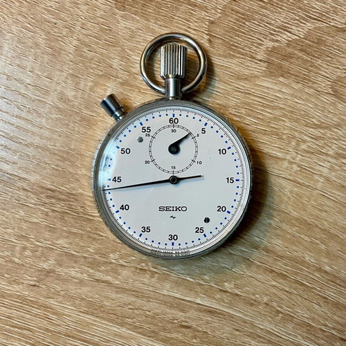 Seiko Wound Vintage Stopwatch Like New