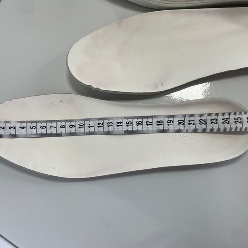Hermes leather sneakers used, size 40, white
