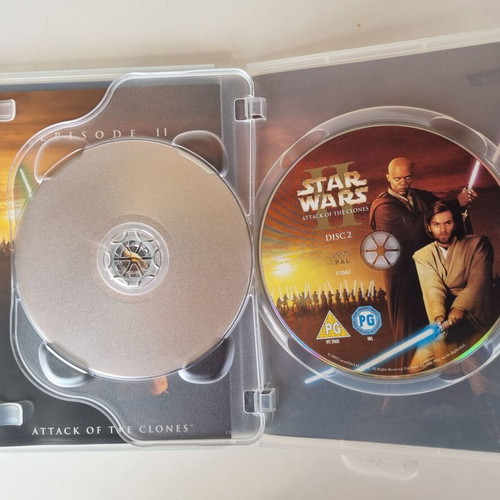 Star Wars Attack of the Clones double DVD collector's edition
