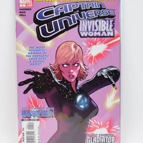 Captain Universe Invisible Woman #1 Marvel Comics 2006