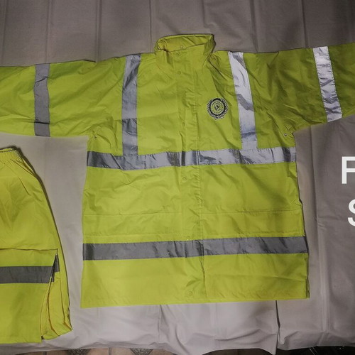 Satexo workwear set new, waterproof with reflective stripes, size 2XL