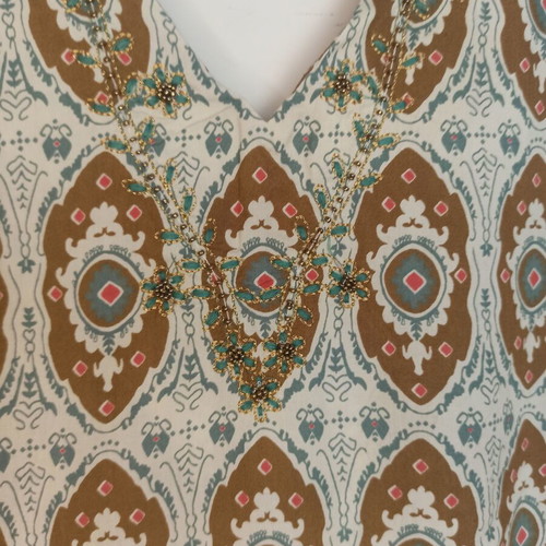 Nekane φόρεμα maxi long pattern combi νούμερο Medium καινούργιο