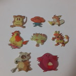 Pokemon bone figures new