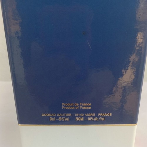 Gautier Cognac collectible cognac in Concorde bottle new