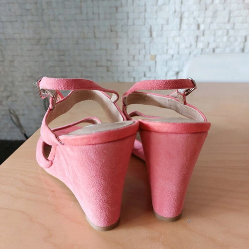 Pink platform sandals size 41 new