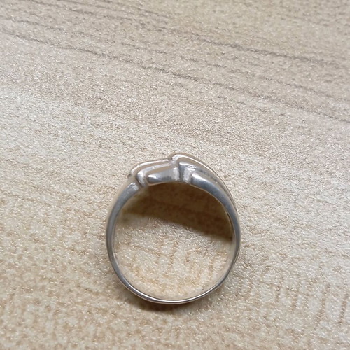 Silver ring 925 like new, size 55-56