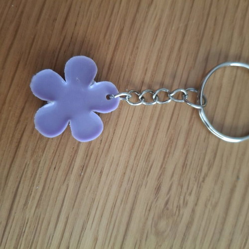 Flower keychains new, pack of 16, colorful