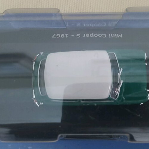 Unforgettable Cars Mini Cooper S 1967 1:43 model new