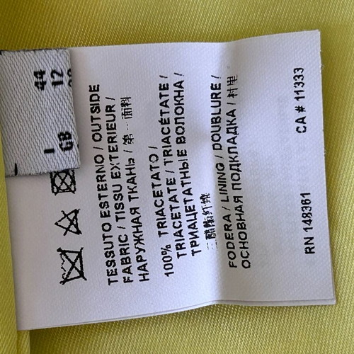 Pinko blazer like new, vibrant yellow, size M/L