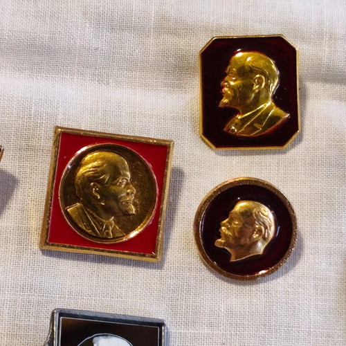 Soviet Era Pins Collection like new, 34 pieces