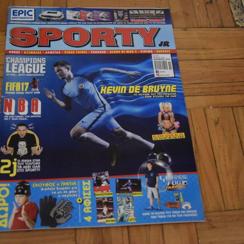 Sporty magazines used 2016-2017, pack of 5 issues