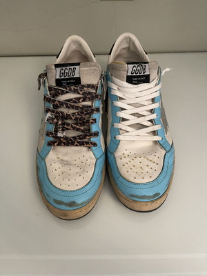 Ανδρικά sneakers Golden Goose νούμερο 44 σαν καινούρια, δερμάτινα, άσπρα