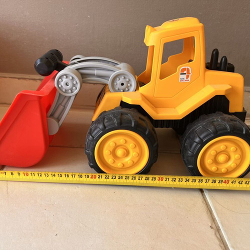 Set of large children's construction trucks like new