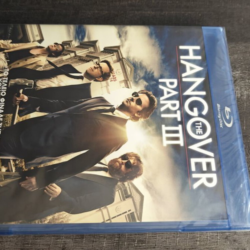 The Hangover Part III Blu-ray movie with Greek subtitles
