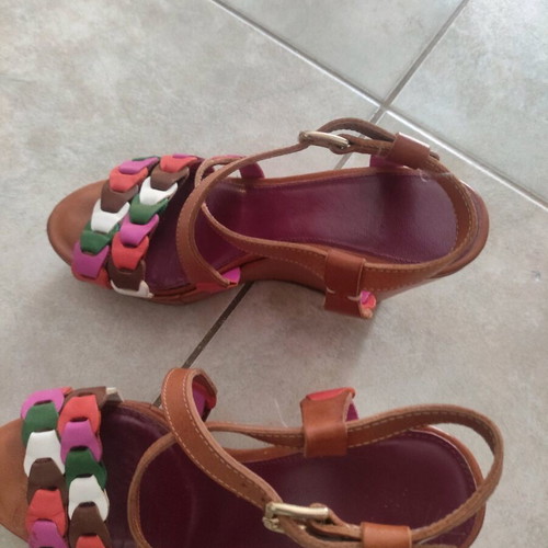 Missoni sandals size 37 like new, multicolor