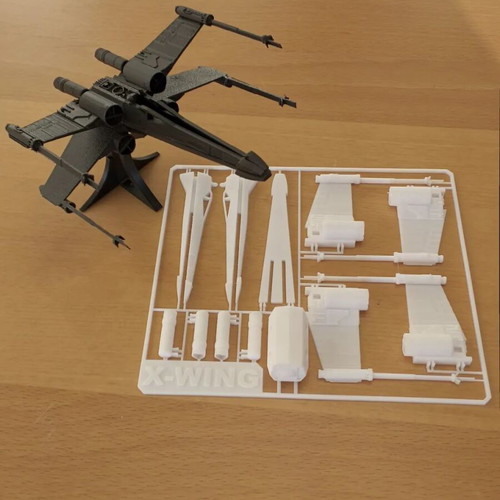 X-WING Starfighter Kit Card new, high detail