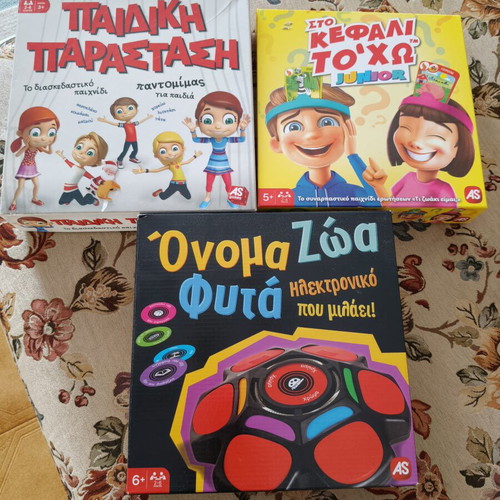 Board games like new, set of 3
