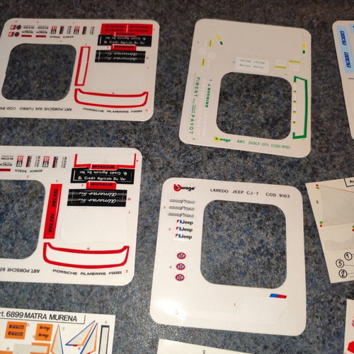 Miniature stickers new